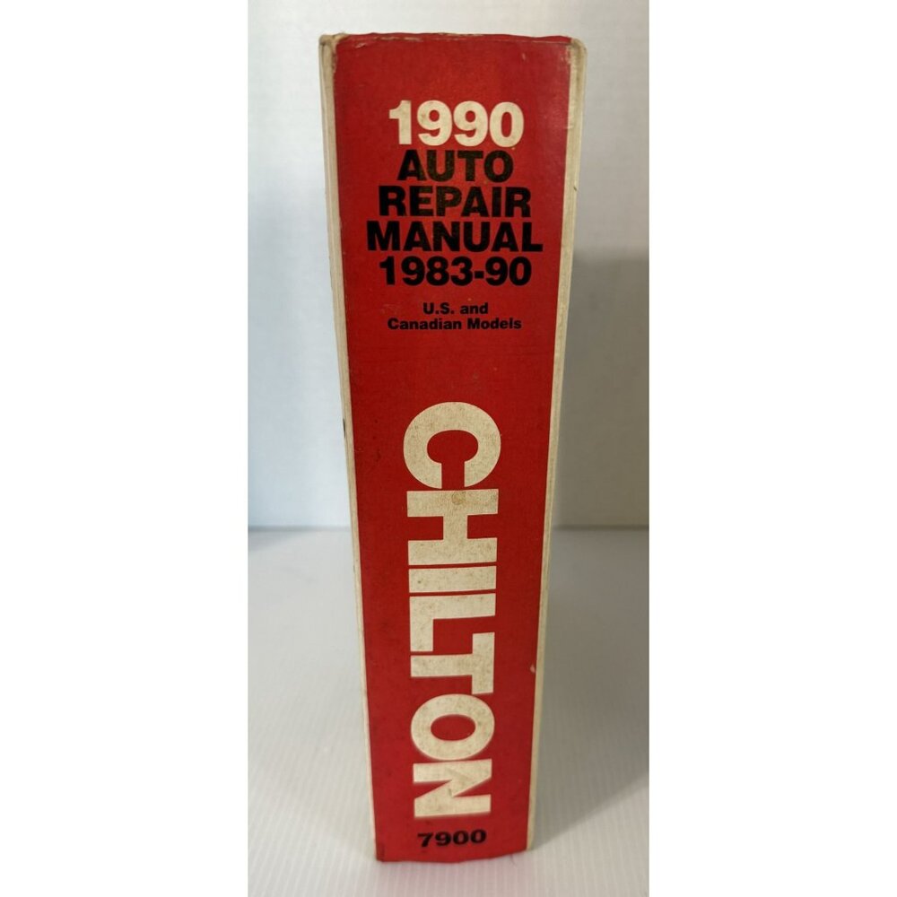 Chilton's Auto Repair Manual 1983-1990 Hardcover 8-Year Coverage US & Canadian - Picture 3 of 9
